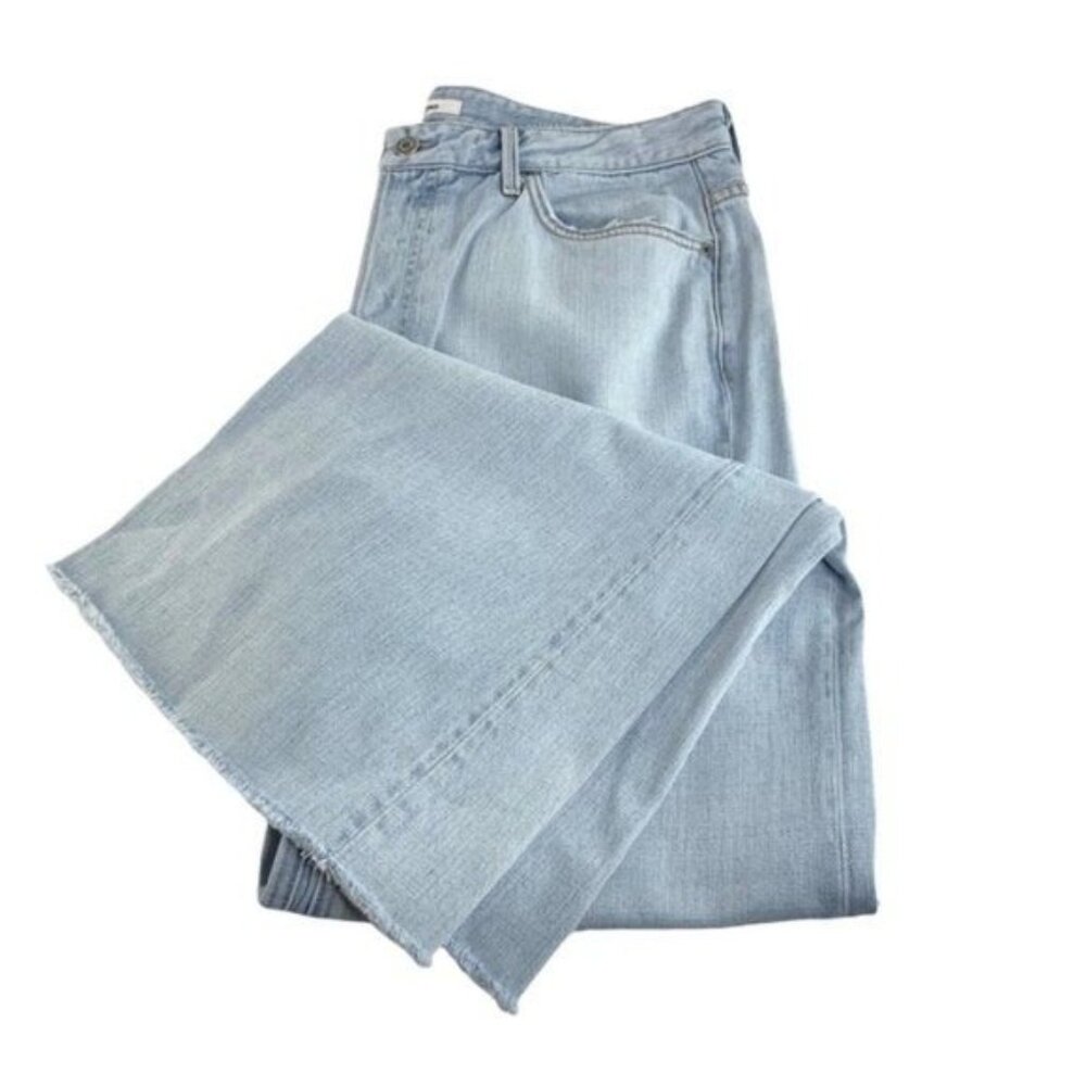 GRLFRND Carla Jeans Raw Hem Light Wash READ - Picture 3 of 7